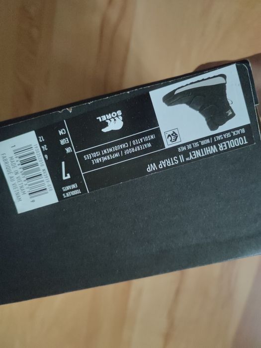 Дитячі зимові черевики Sorel 24 р