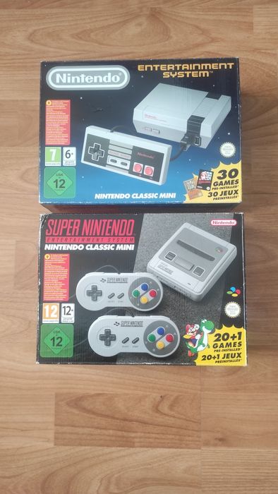 Mini SNES e mini Nes