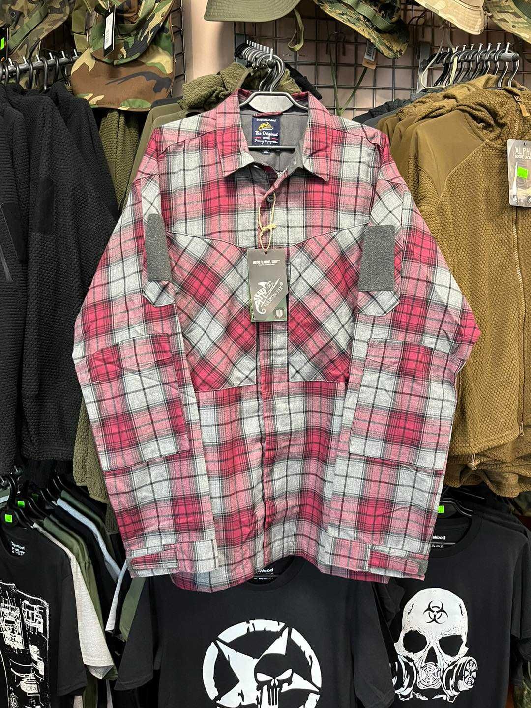 Helikon Tex MBDU Flannel SHIRT Рубашка сорочка картата в клітинку топ