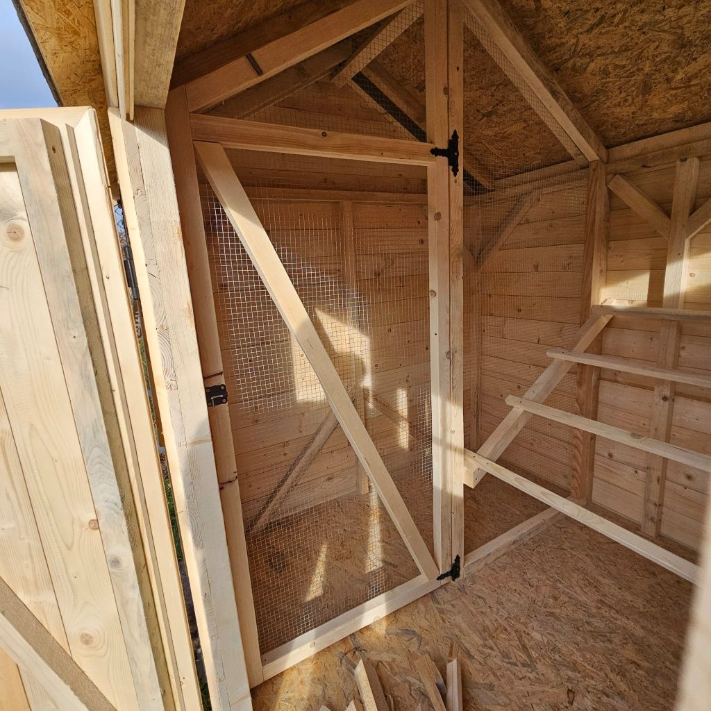 Duży Kurnik, domek gospodarczy XXXL dla 40 kur, kaczek, Domek, Stajenk