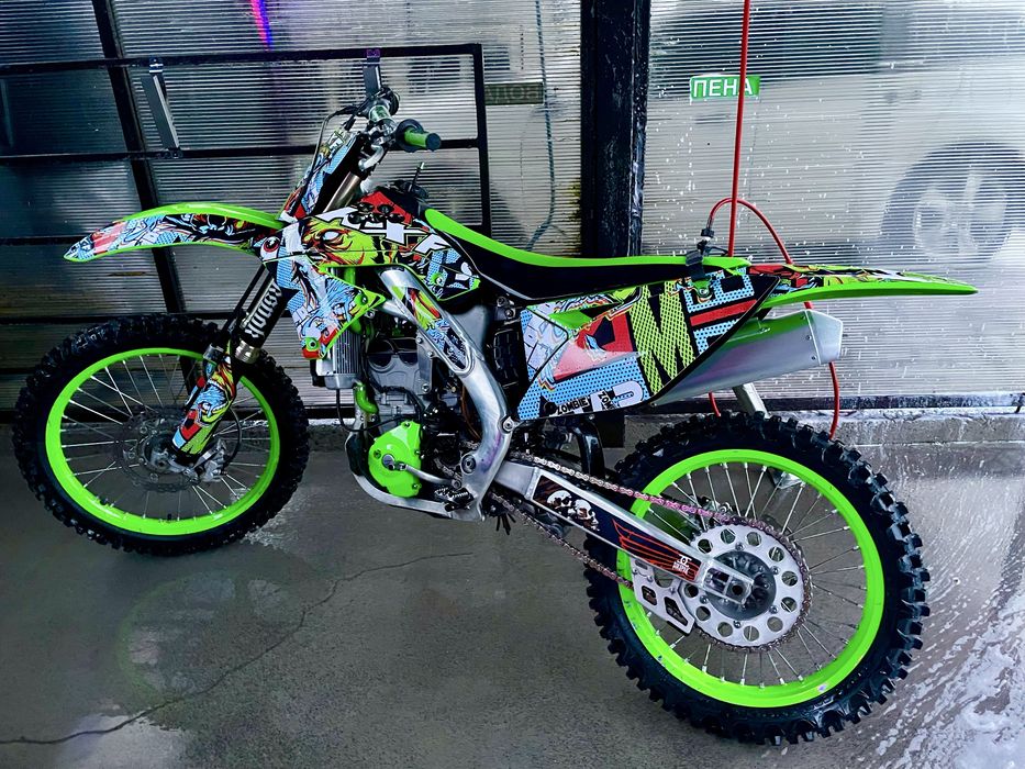 Kawasaki kx250f кросовий