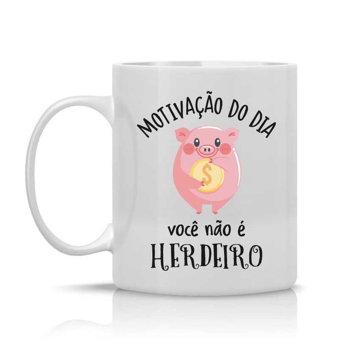 Caneca personalizada - PRESENTE, PROPAGANDA, DECORAÇÃO