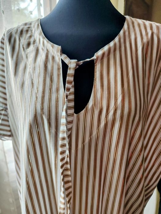 Just Paul Hippie dress white chocolate r. L