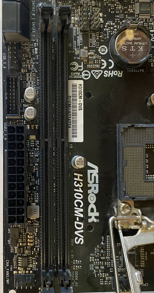 ASRock H310CM-DVS | Socket LGA1151 | DDR4 | MicroATX