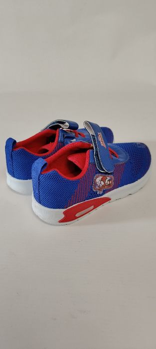 Buty sportowe dziecięce świecące Marvel Spider Friends rozm 28 Niebies