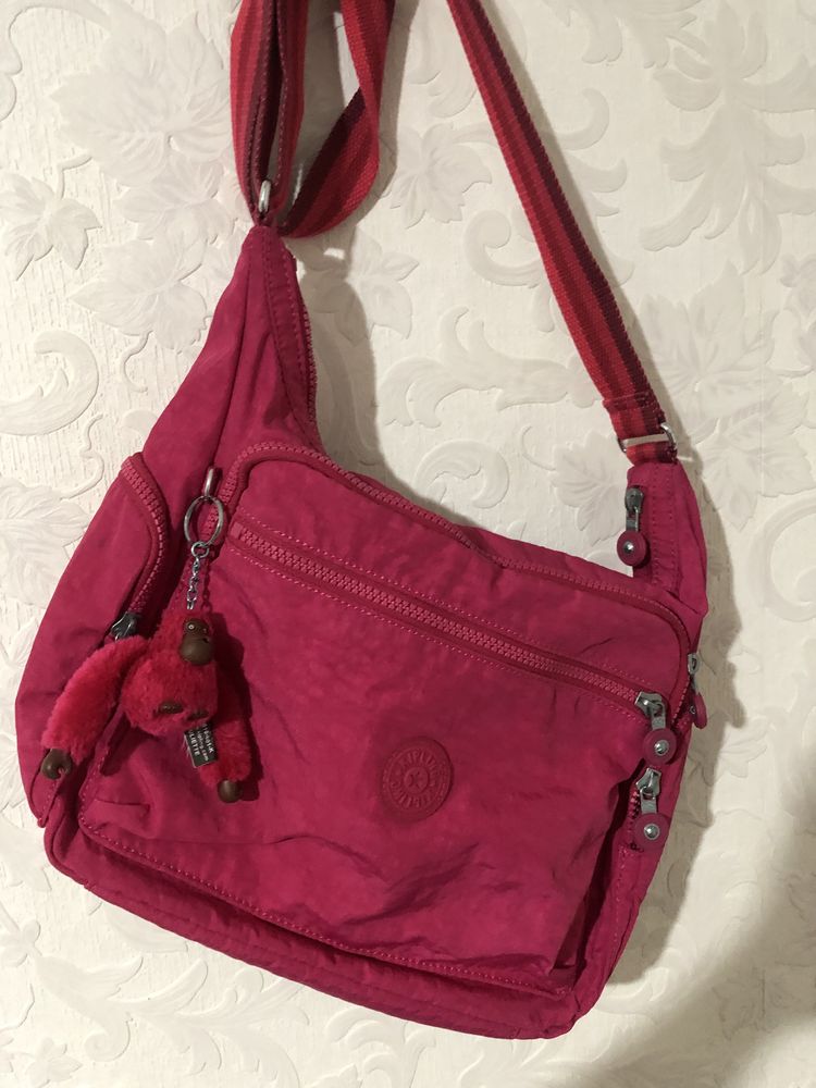 Сумка  Kipling з мавпою фукция НОВА