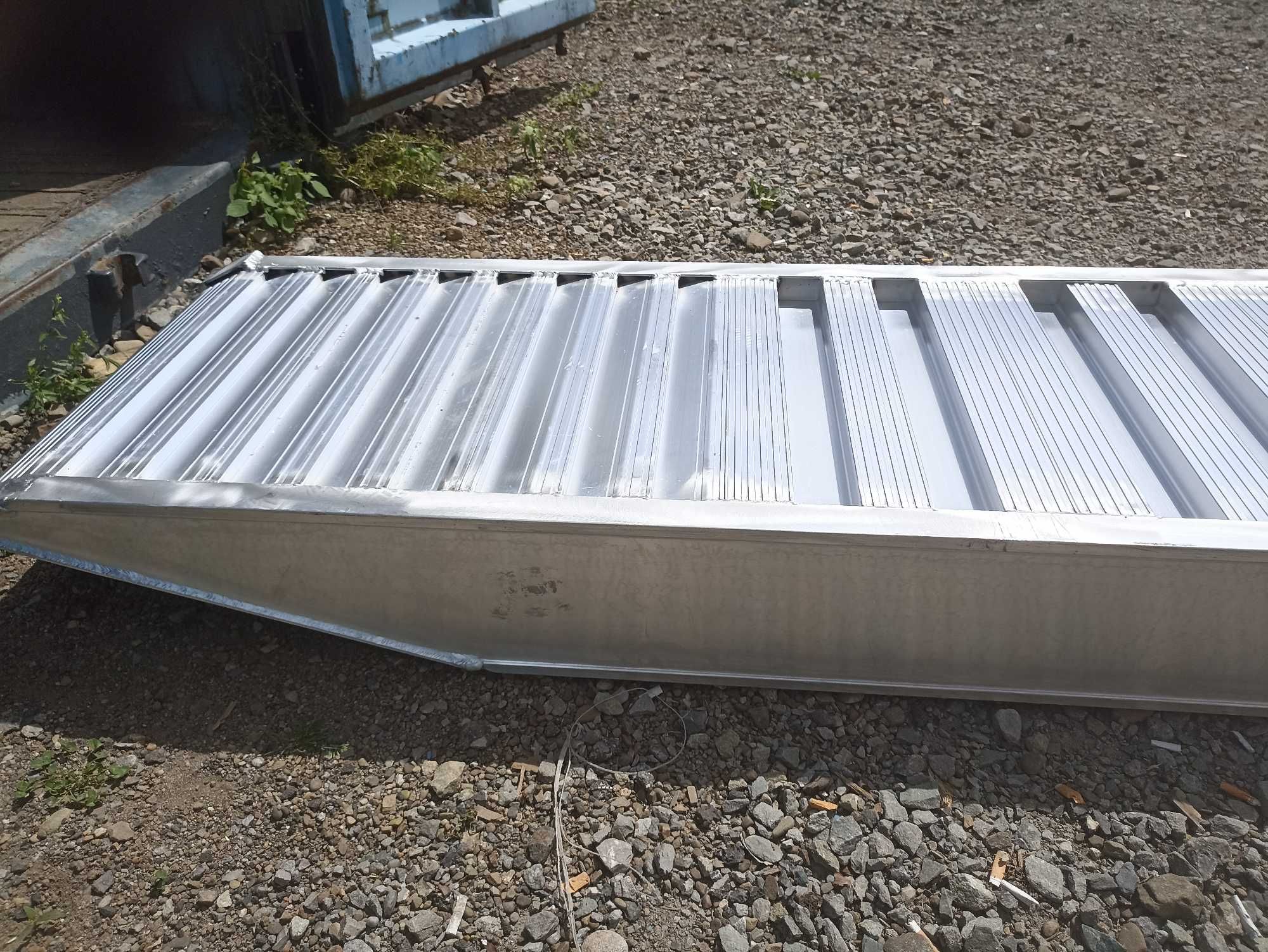 Najazdy aluminiowe 3,5m/12300kg udźwig - kolosy do zadań specjalnych