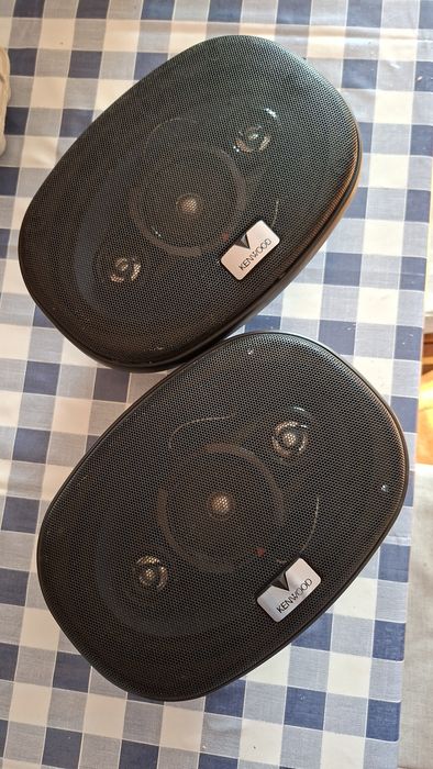 colunas ovais da kenwood de 200w