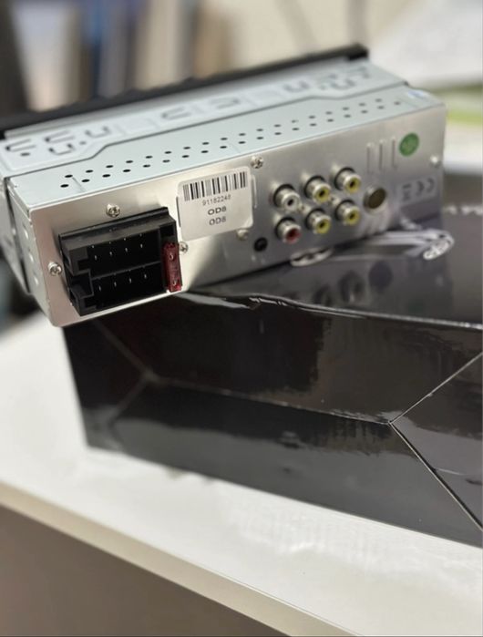 Rádio 1 Din com wireless CarPlay/Android Auto