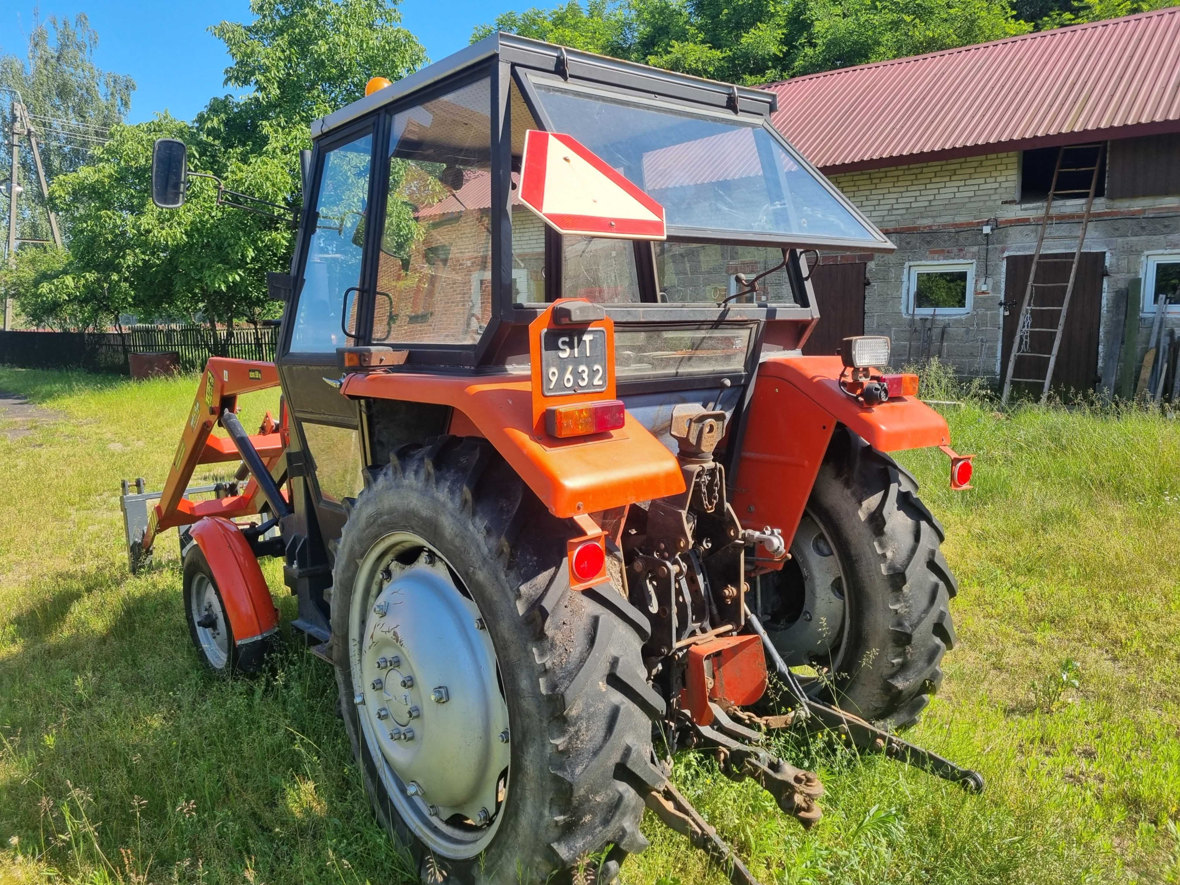 ciągnik MF3512 z TURem, beczka 2500l, cyklop, przyczepa, rozrzutnik