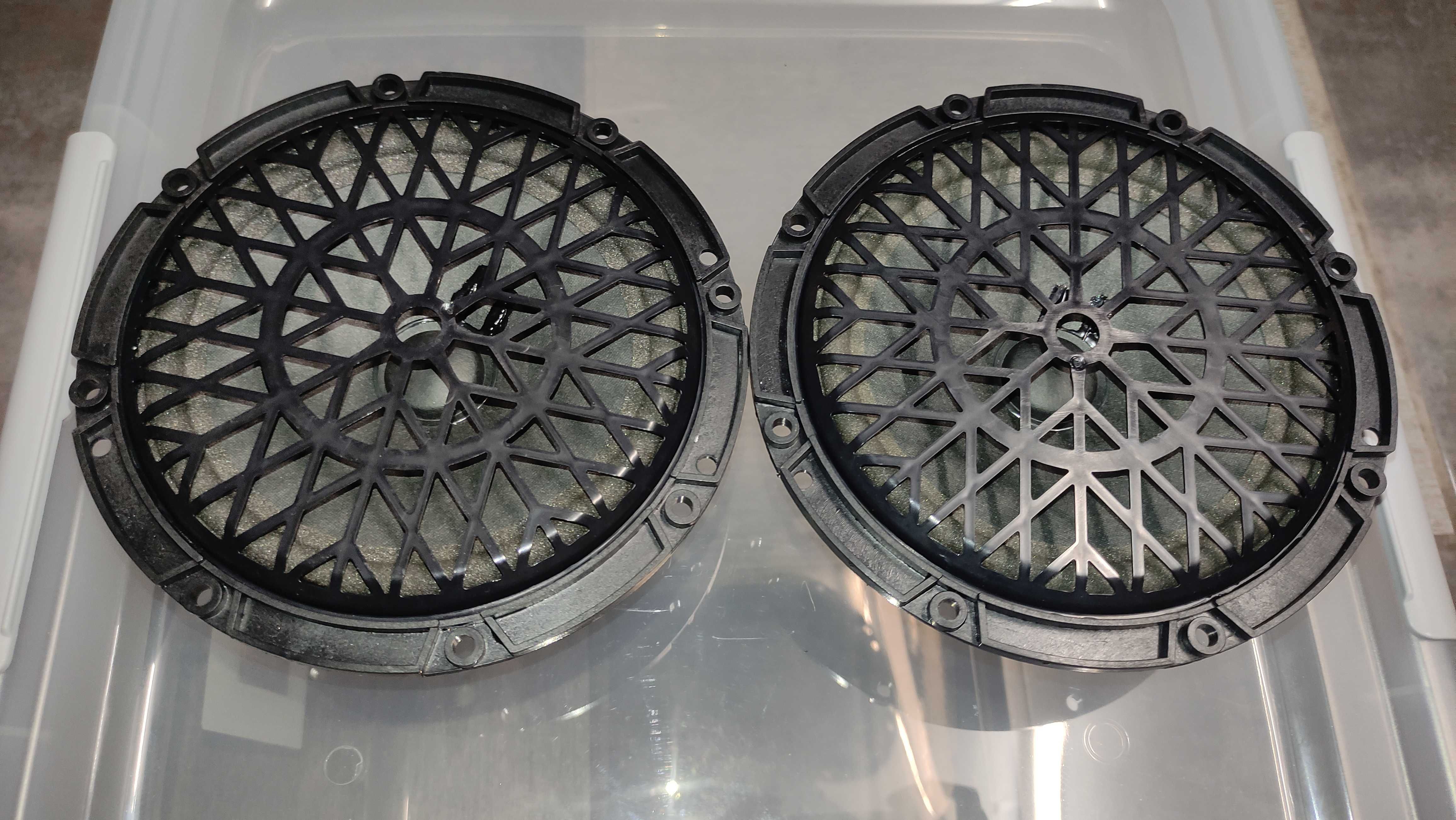 Colunas Som Auto 17cm