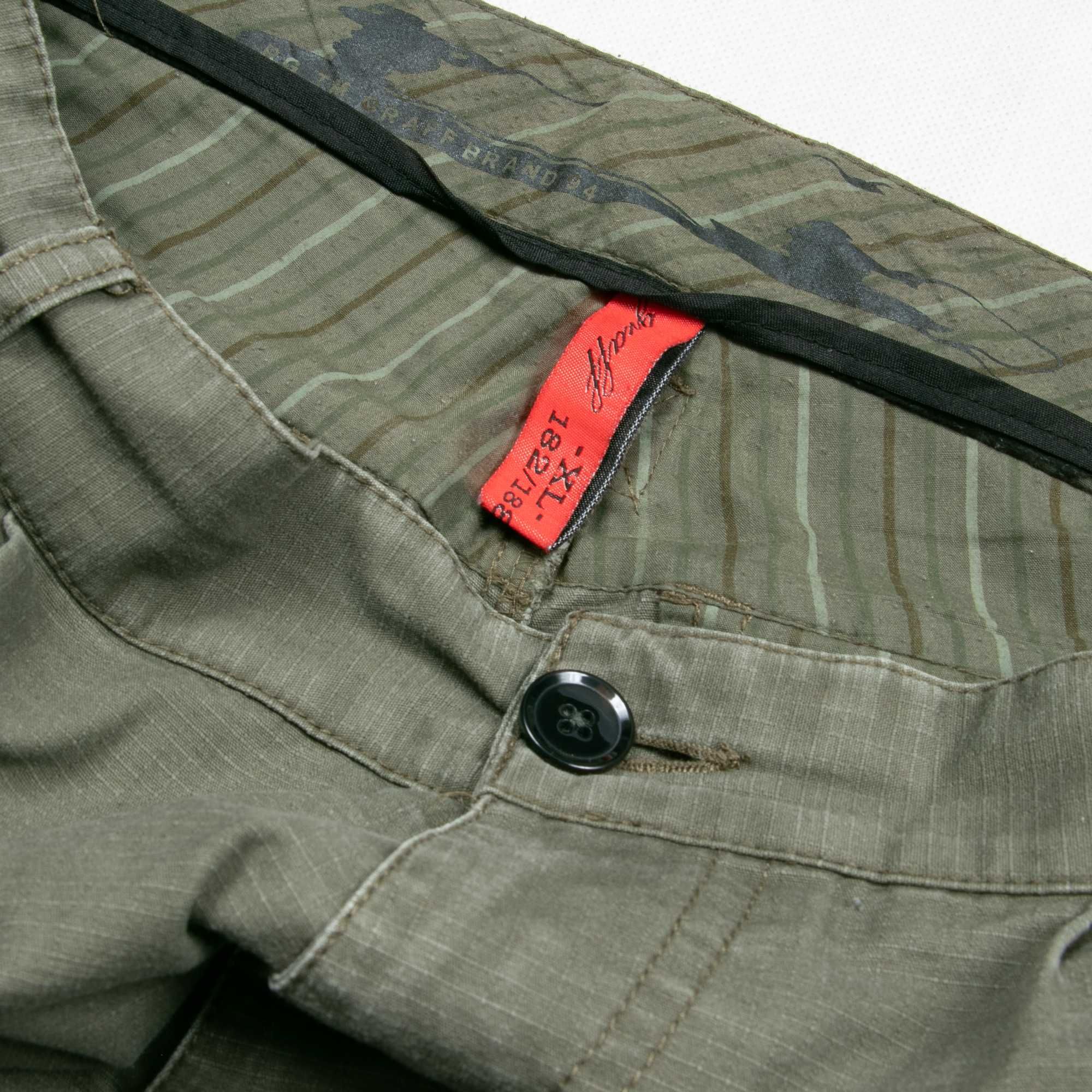 Graff spodnie myśliwskie cargo XL khaki
