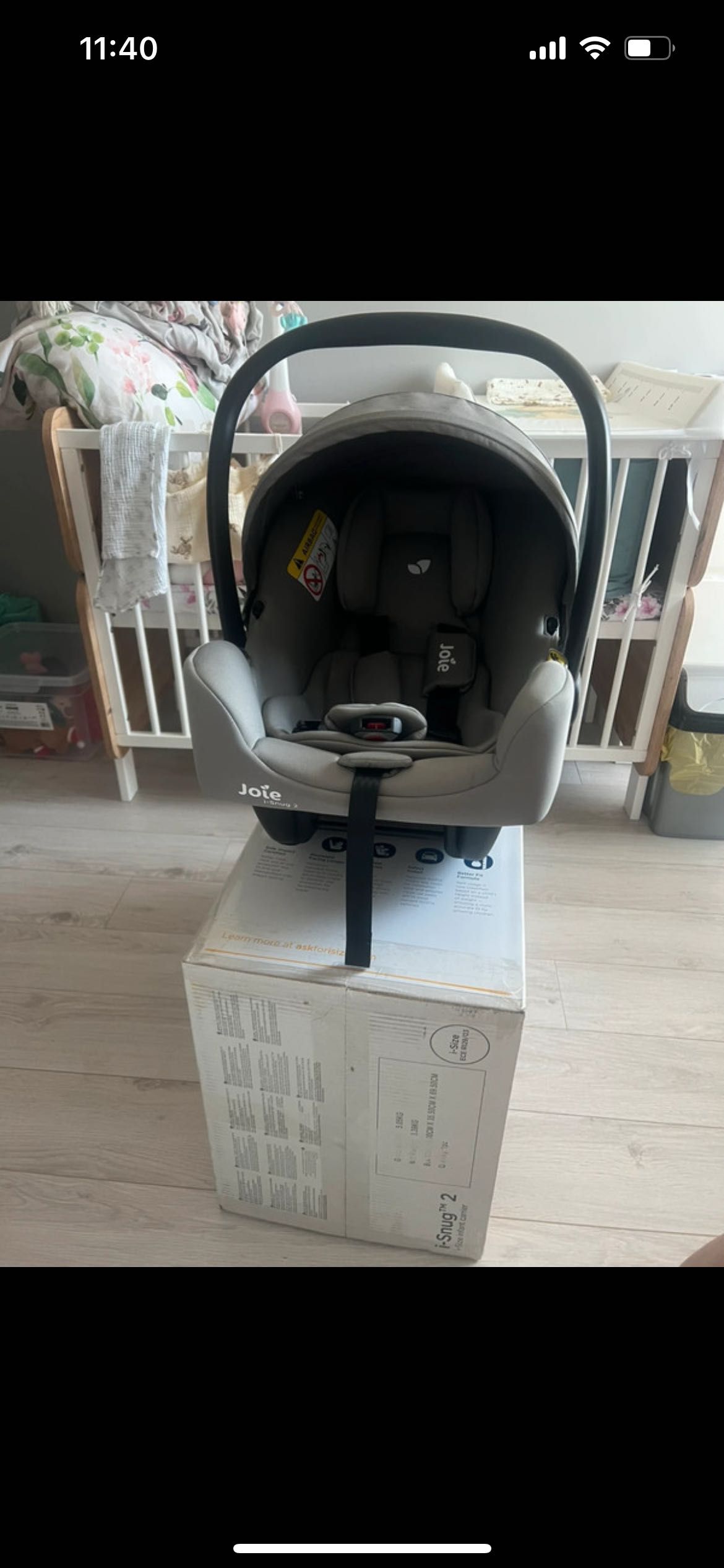 Nosidełko Joie i-Snug2