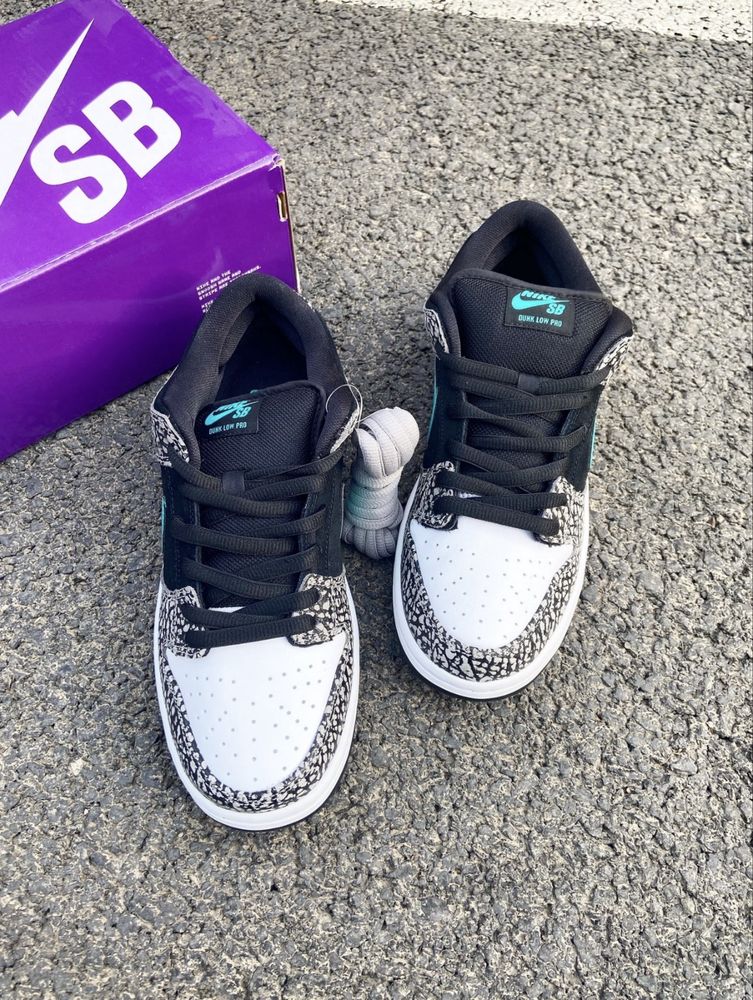 Кросівки Nike SB Dunk Low Atmos Elephant Найк Данки сб про элефант