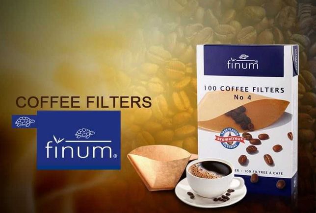 Фільтри для кави Finum №4 - 100шт в упаковці.