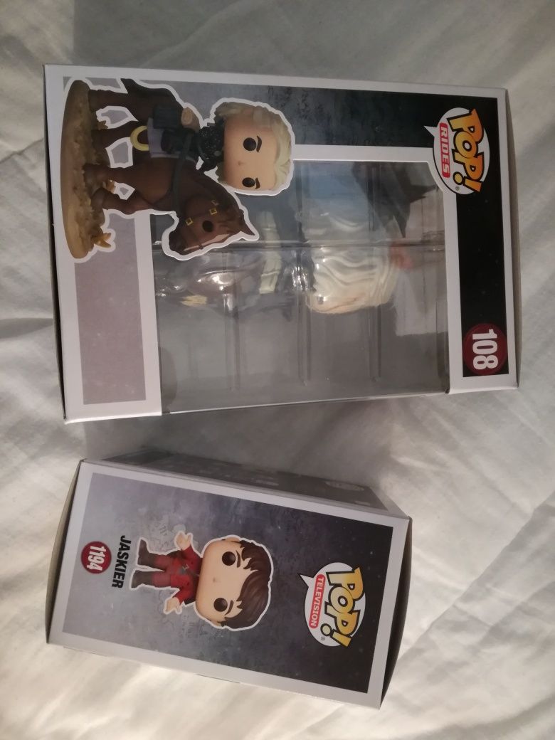 Pack funko pop Witcher Geralt and Roach rides e Jaskier