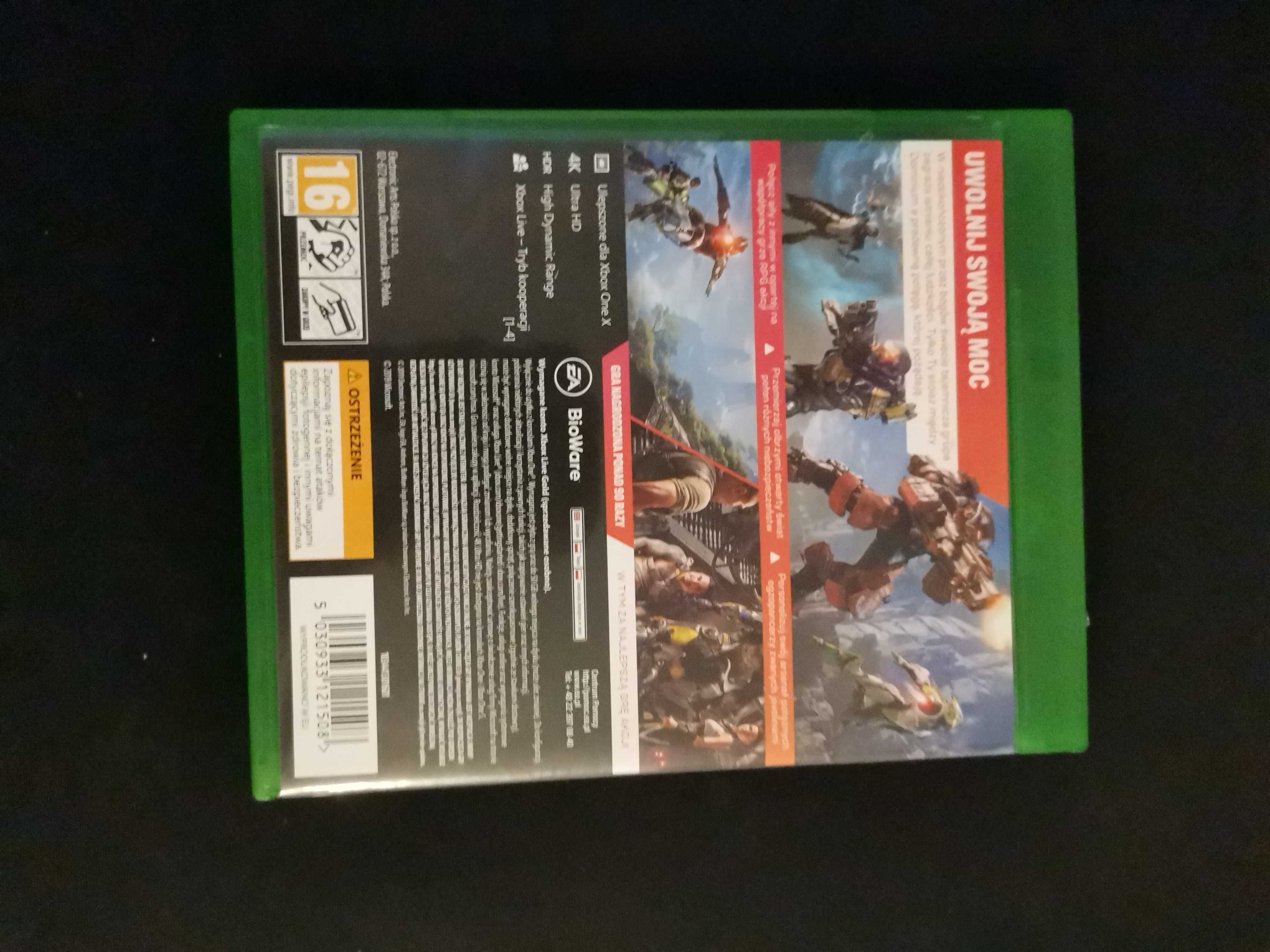 Gra Anthem na Xbox one