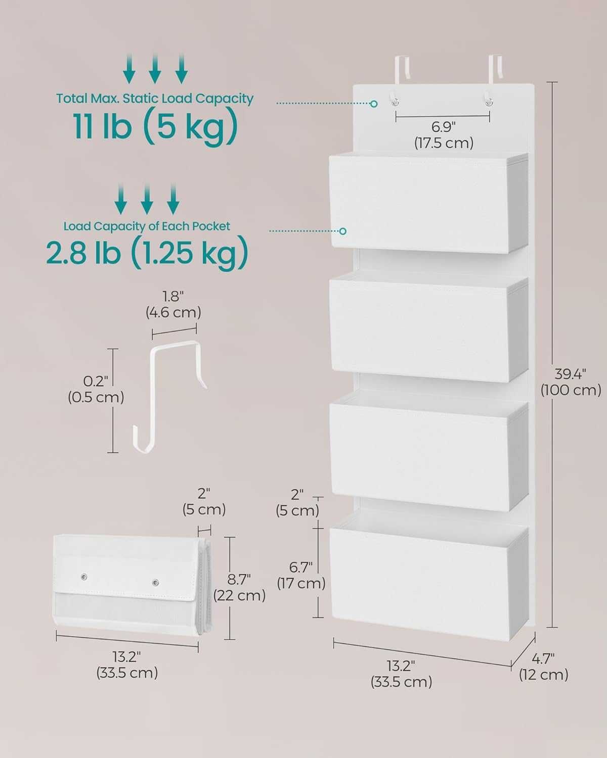 Nowy wiszący organizer / szafka / półka / SONGMICS !9872!