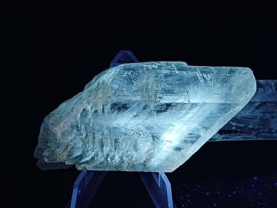 Piękne kryształy selenitu z Niemiec