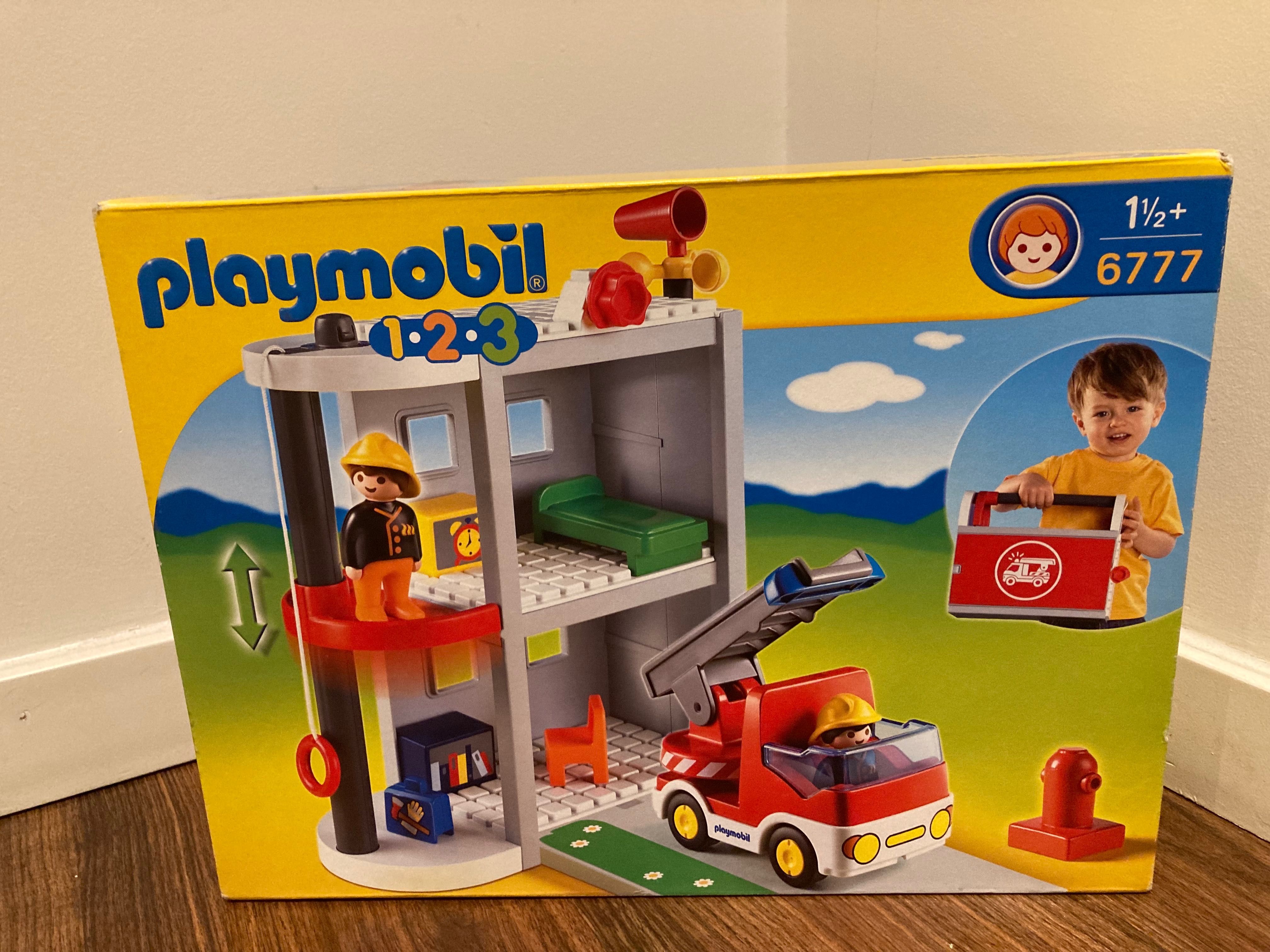 Quartel bombeiros Playmobil referência 6777