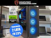 Komputer Gamingowy Kraków OFERTA CZERWIEC 2025 I5 I7 RYZEN 5 7 RATY 0%