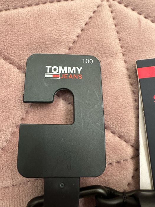 Ремінь чоловічий шкіряний Tommy Jeans