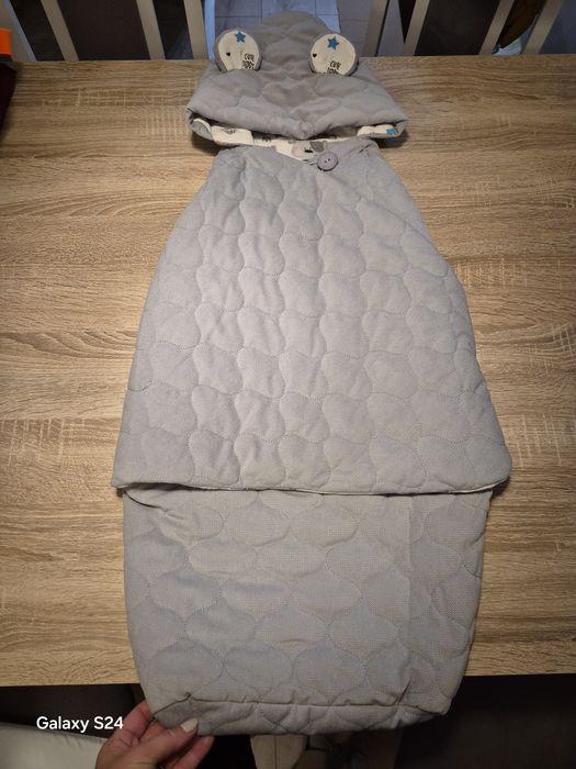 Otulacz do fotelika, śpiworek PASY PIĘCIOPUNKTOWE