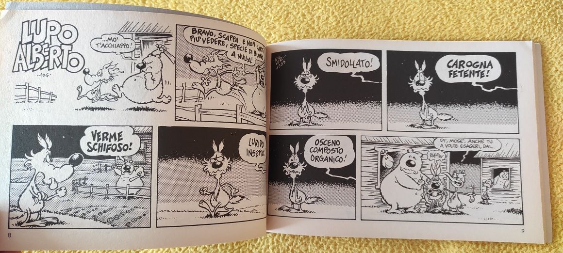 komiks włoski Lupo Alberto 1991