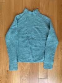 Miętowy sweterek Jacqueline de Yong XS 34 stójka
