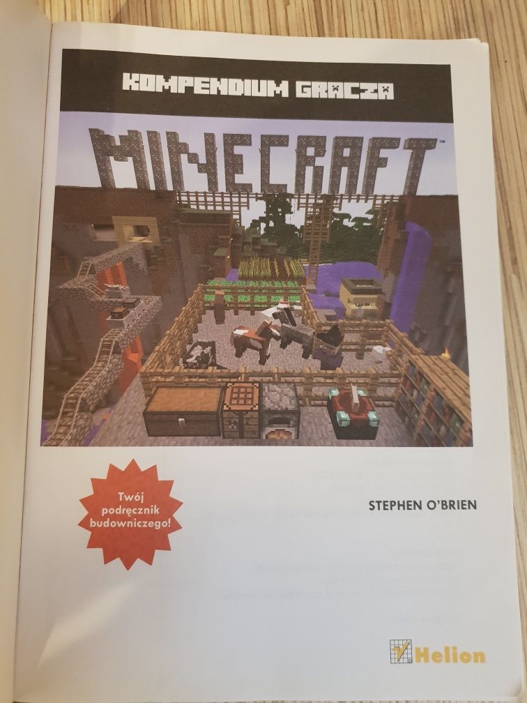 Kdiążka Kompedium Gracza Minecraft