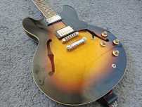 BURNY RSA-65 Semi Hollow ES-335 Gitara Elektryczna