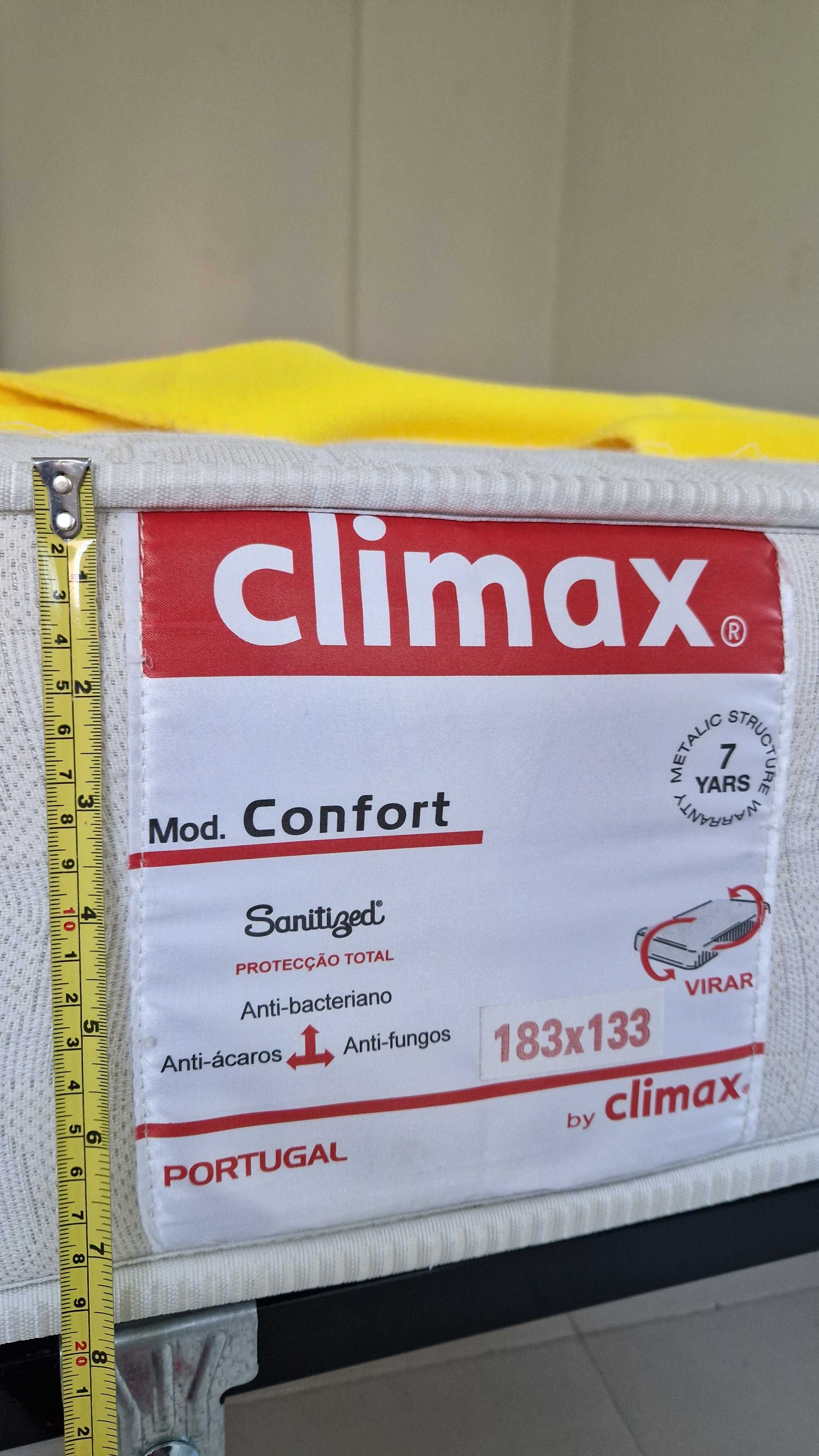 Sommier de ripas e colchão Climax