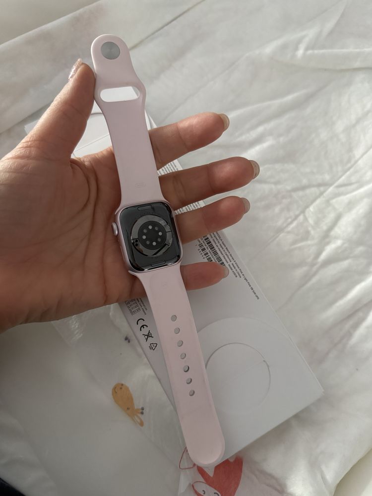 Apple Watch 9 GPS 41mm Różowy Wi-Fi NFC
