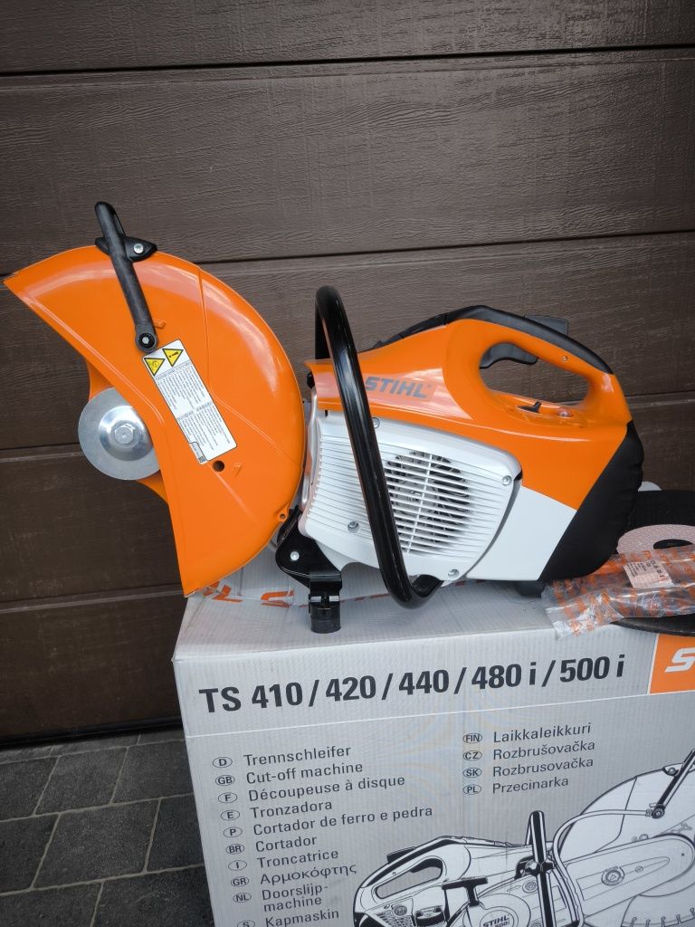 Stihl TS 420 Nowa Piła do Betonu Metalu