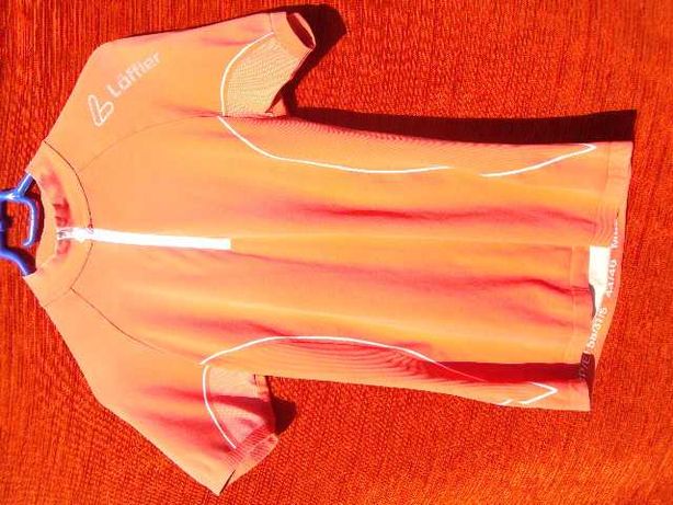 koszulka rowerowa Loffler roz 44-46 Elastyna Super Lososiowa