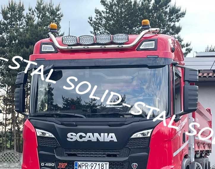 Orurowanie NA DACH / HALOGENY Scania R / S Niska kabina SOLID - STAL