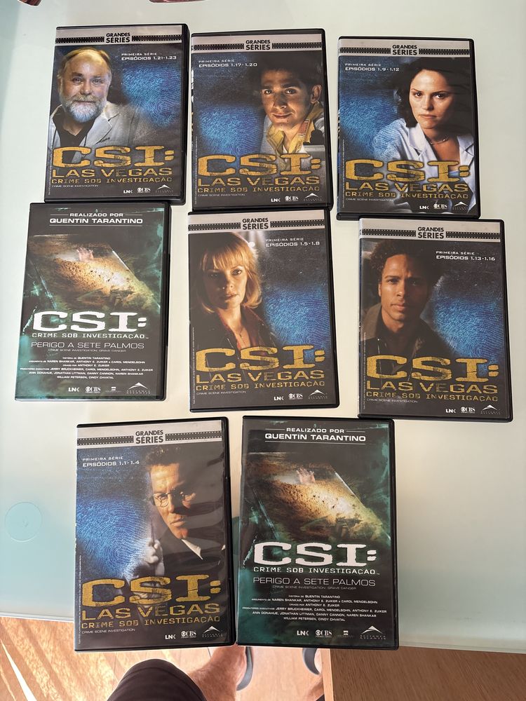 DVD csi las vegas