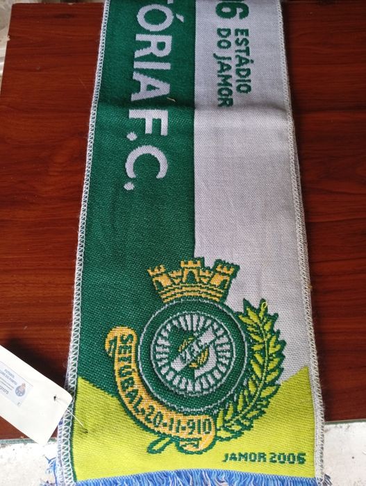 Cachecol final Jamor 2005/2006 FC Porto Vitória Setubal