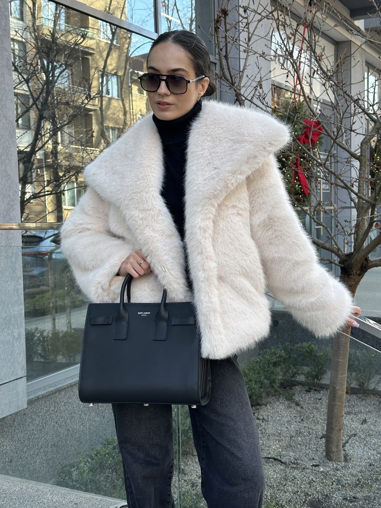 Сумка YSL Yves Saint Laurent Sac De Jour Nano in Graied Leather Black
