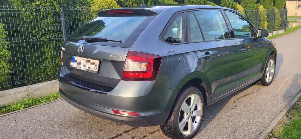Skoda Rapid Spaceback 2018r 1.0 Benzyna 95KM 100tys.km Piękna