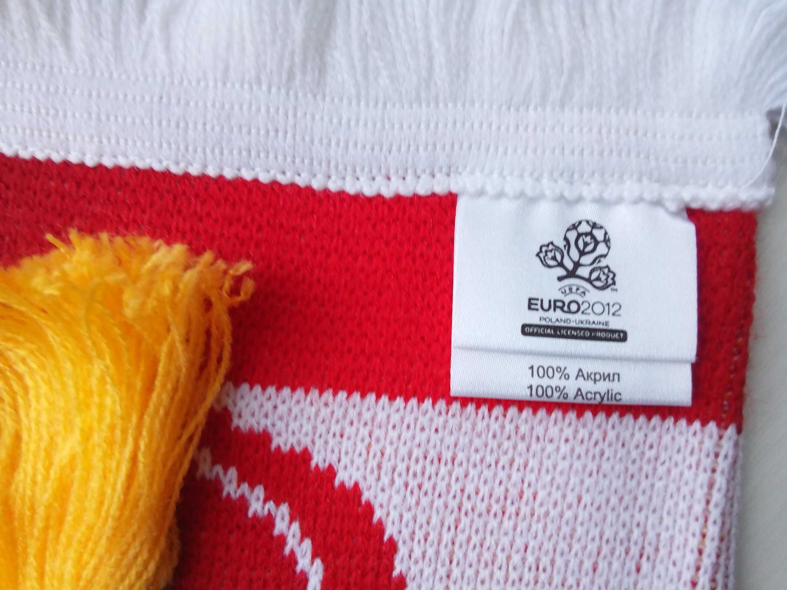 Футбольний шарф фанатський Євро2012 Україна-Польща, новий