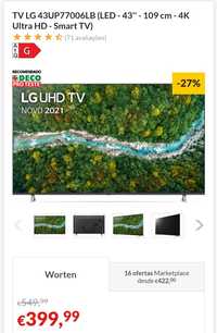 Tv lg 43up77006lb