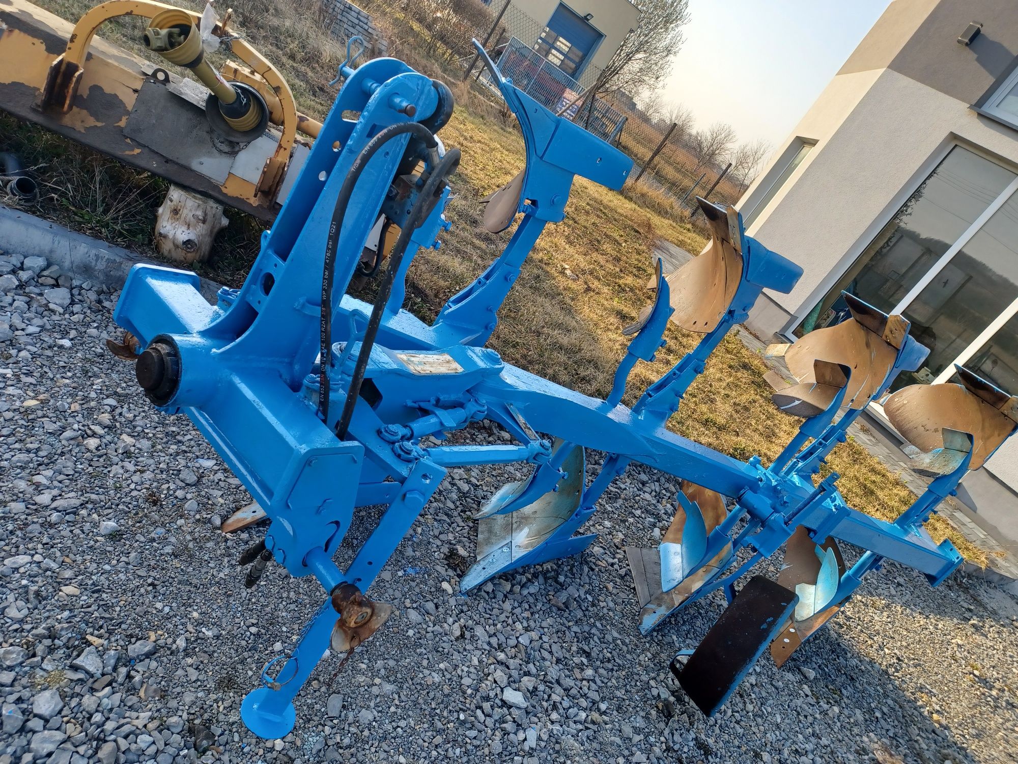 Lemken 4 skibowy obrotowy. Opał 110