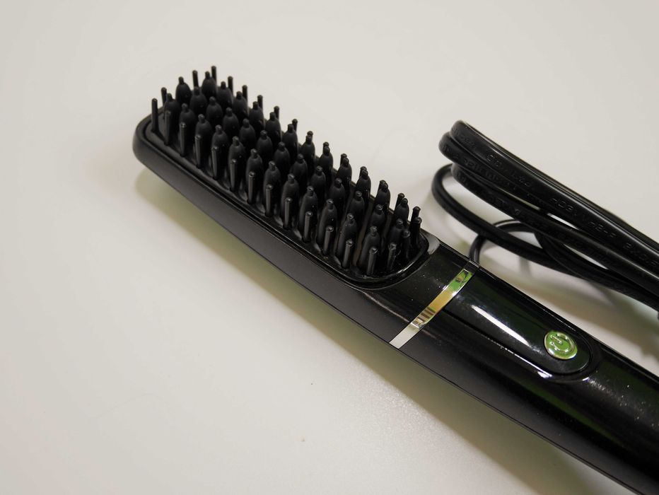 Elektryczny grzebień do prostowania brody, włosów