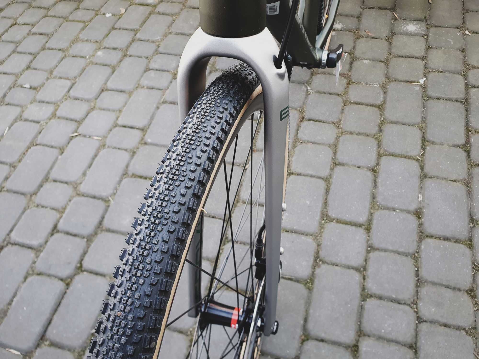 Romet Boreas 2, zielono-grafitowy, rozm. 52, 54, gravel, sram apex