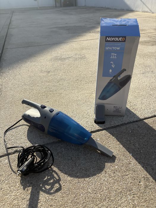 Aspirador de Carro Norauto – Como Novo, com Acessórios!