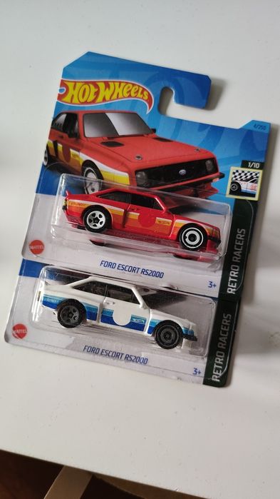 2x Nowy Hot wheels Ford Escort RS2000