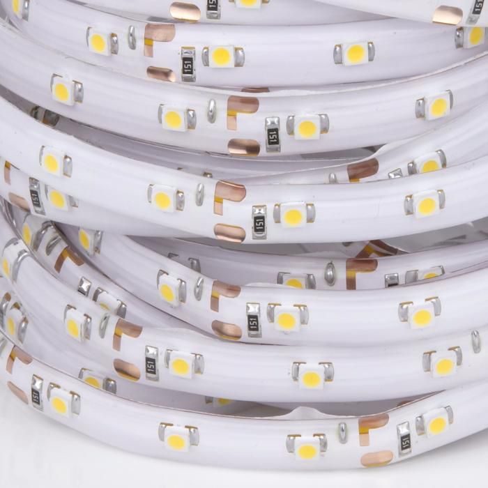 Fitas LED KIT com 15 metros branco frio a prova d'agua,Novo