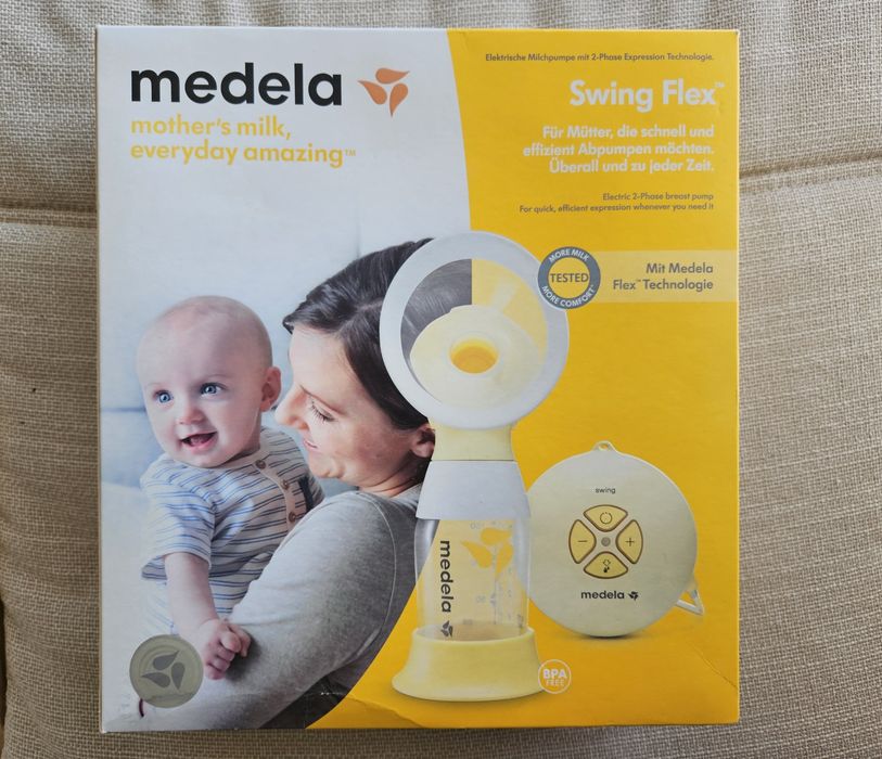 Medela bomba leite swing flex + biberon Calma Medela + extras