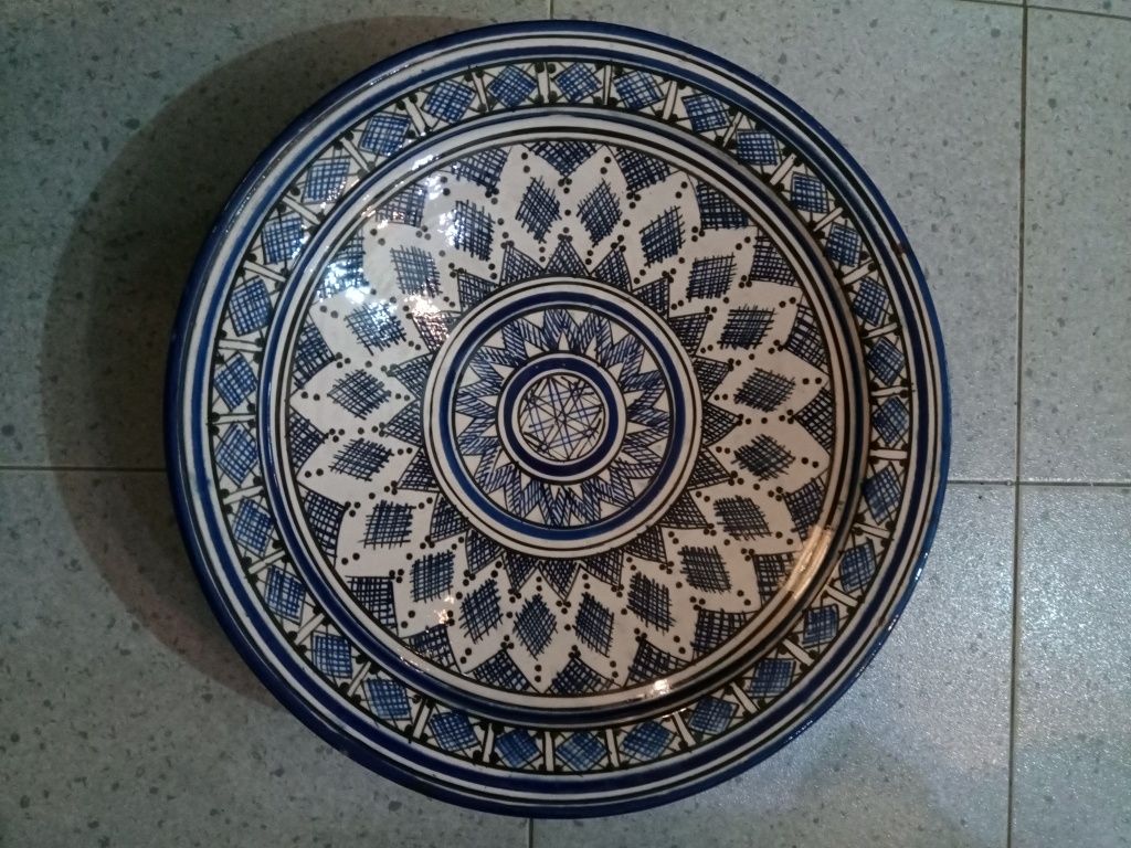 Prato fundo grande artesanato português